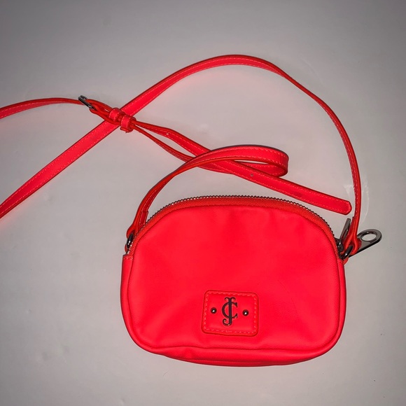 Juicy Couture Handbags - Juicy Couture Neon Hot Pink Small Purse